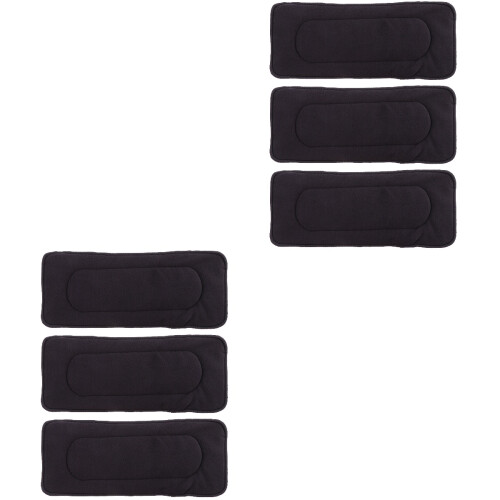 2 Count Bamboo Charcoal Diaper Elder Man Breathable Fiber Inserts 2