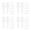 80 Pcs Plastic Shutter Pins Replacement Tools For Window Maintenance 4