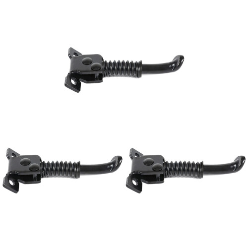 3Pcs Black Scooter Kickstand Support Stand Waterproof and Durable 1