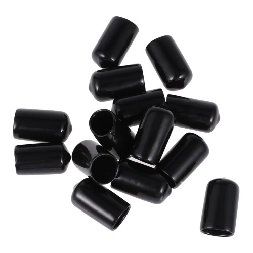 120 Pcs Wire Protection Cap Rubber Insulating Cap Round