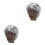 2Pcs Grey Grandpa Wig With Beard For Cosplay 2