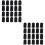 120 Pcs Wire Protection Cap Rubber Insulating Cap Round 5