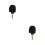 2Pcs Recording Microphone 3.5Mm 4-Pole Singing Plug-In Mini Mic 8