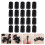 120 Pcs Wire Protection Cap Rubber Insulating Cap Round 7