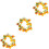 6 Pcs Simulated Cane Pendant Decor For Classroom Corridor Hanging 6