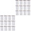 2 Pcs Waterproof Transfer Sticker Eyebrow Shaping Tools Fake Eyebrows 3