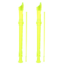 8 Pcs Children's 8-Hole Clarinet Flute With Cleaning Rod