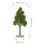12 Pcs Miniature Road Tree Landscape Decoration Sand Table Ornaments 9