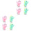 8 Pcs Dinosaur Clockwork Wind Up Toys For Kids (Random Color) 4