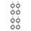 8 Pcs Replacement Iron Return Spring For Door Handle 5
