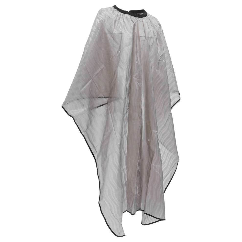 Totority Black 2Pcs Hairdressing Cloak Adjustable Waterproof Barber Cape