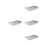 4Sets Multifunctional Baking Pan and Cooling Rack Set for Home Cooking 5