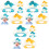 12 Pcs Shower Cap Plastic Sun Visor Shampoo Toddler 2