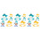 12 Pcs Shower Cap Plastic Sun Visor Shampoo Toddler 3