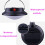 3Lampes Camping 60 LED Noir ABS Portable Pour Sortie 9