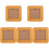 5Pcs Square Photo Frame For Picture Display Home Decoration 3