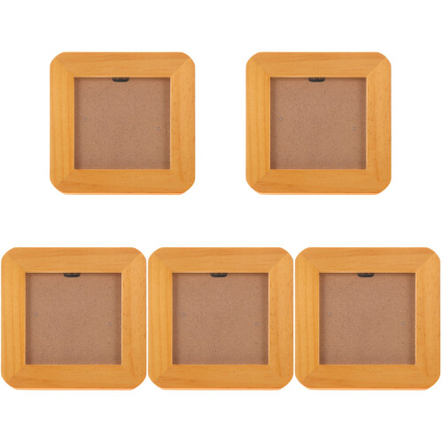 5Pcs Square Photo Frame For Picture Display Home Decoration 2