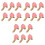 18 Pcs Porcelain Spoon Household 3