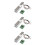 3pcs Precision Weighing Pressure Sensor Module Ad Conversion Small Scale Load Cell 8