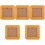 5Pcs Square Photo Frame For Picture Display Home Decoration 4