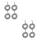 8 Pcs Replacement Iron Return Spring For Door Handle 4