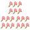 18 Pcs Porcelain Spoon Household 2