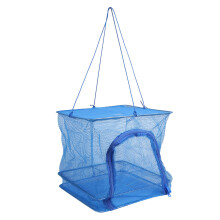 2Pcs Multi-Layer Blue Folding Drying Net for Fish Vegetable Fruit