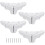 8 Pcs Replacement Metal Guitar Case Corner Protector Cover Silver 6