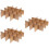 3Pcs Cardboard Box Divider For Glass Dish Packing 9