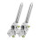 Raindrops 2 Pcs Kitchen Scissors Multifunction Sharpener 1