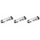 3Pcs Submersible Aquarium LED Light Adjustable Tank Lamp 4