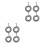 8 Pcs Replacement Iron Return Spring For Door Handle 10