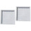 2pcs Concrete White Stepping Stone 4