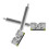 Raindrops 2 Pcs Kitchen Scissors Multifunction Sharpener 7