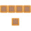 5Pcs Square Photo Frame For Picture Display Home Decoration 5