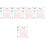 5 Sets Transparent Whiteboard Handwritten Message Board 4