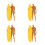 4Pcs Mini Surfing Boy Figurine 1:64 Scale For Sand Table Decor 5