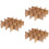 3Pcs Cardboard Box Divider For Glass Dish Packing 8