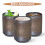 3 Pcs Practical Retro Water Cup Coffee Tea Cup Office Supply 6