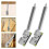 Raindrops 2 Pcs Kitchen Scissors Multifunction Sharpener 8