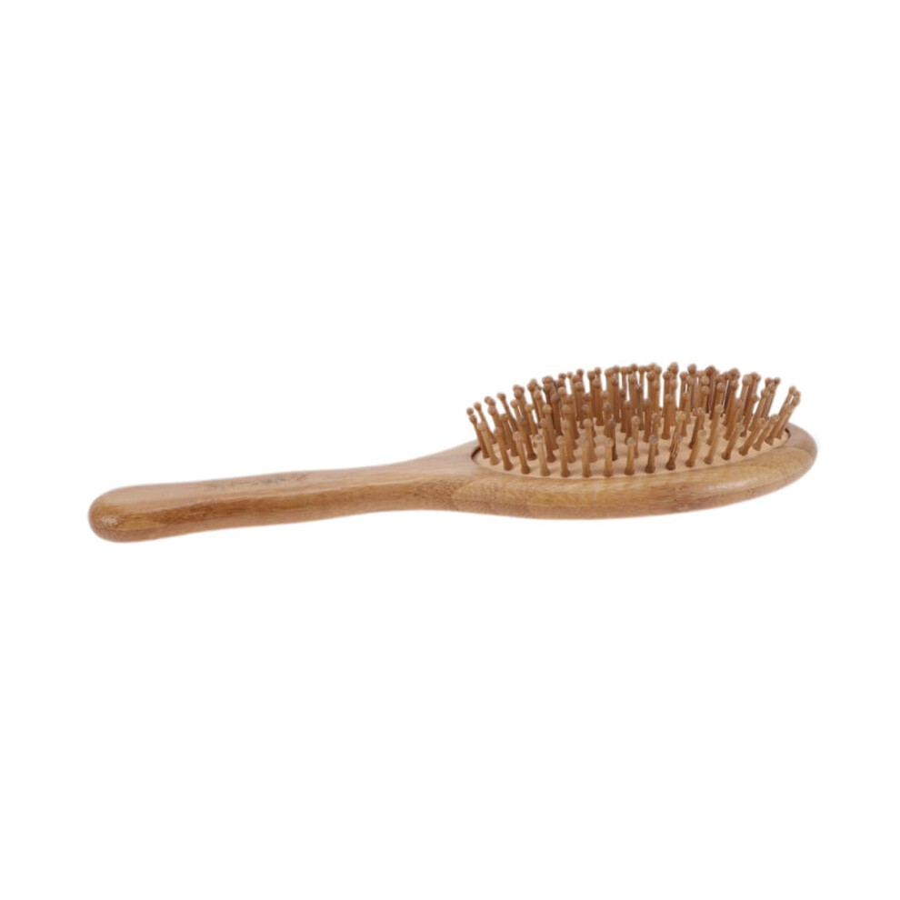 Bamboo Massage Comb and Wooden Hair Brush Antistatic Scalp Massage Detangling for Thick Hair