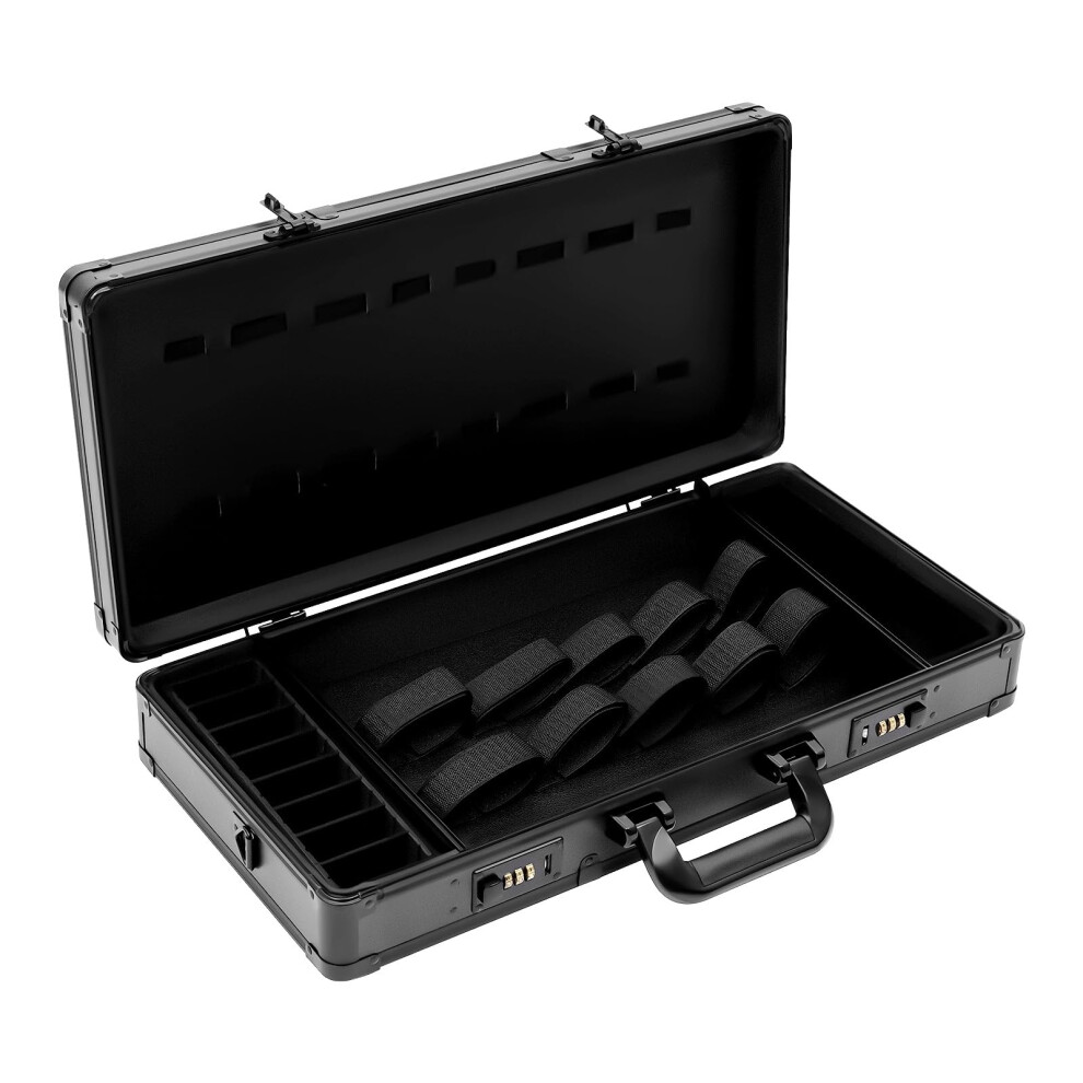 Professional Barber Tool Case With Dual Digital Locks, Large Capacity Aluminum Travel Organizer 9365369719248