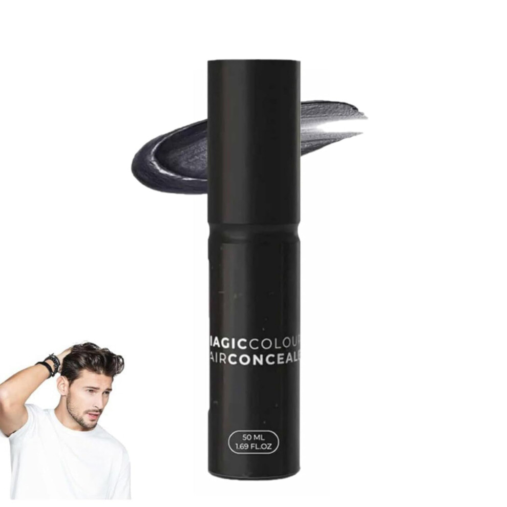 Brown Hair Concealer Spray Medium Waterproof Sweatproof For Thinning Hair And Bald Spot Coverage