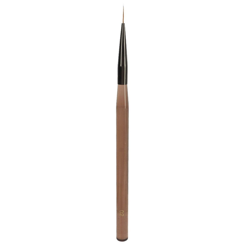 Professional Nail Art Liner Brush with Ultra Precise Fine Tip and Ergonomic Comfort Grip for Gel Painting