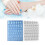 Silicone Nail Art Mould Flexible Reusable Pattern Tool for Uniform DIY Designs in Multiple Sizes 2