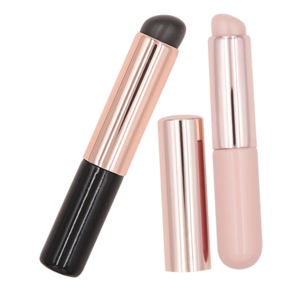 Silicone Nail Brush Set with Fine Detail Tip for Precise Nail Art and Versatile Powder Application