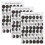 100 Sheets Moon Phase Scrapbook Stickers Diy Decoration 1