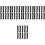 50 Pcs Plastic Mustache And Beard Comb For Men 5
