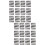 100 Sheets Moon Phase Scrapbook Stickers Diy Decoration 7