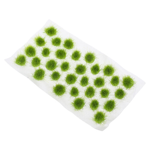 2 Sheets Diy Model Grass Cluster For Realistic Sand Table Scenery